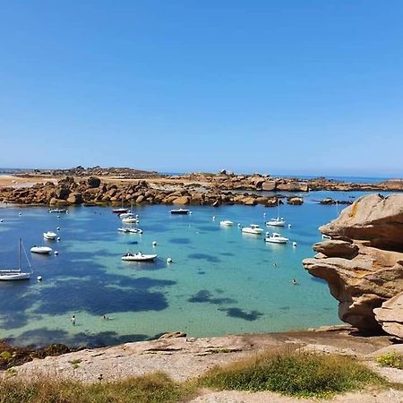 Studio Expose Plein Sud Vu Sur Le Port De Plaisance Perros-Guirec Bagian luar foto