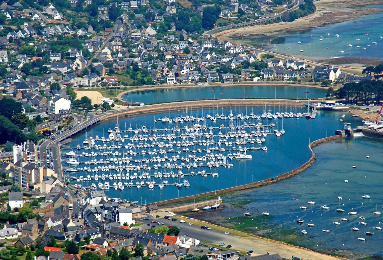 Studio Expose Plein Sud Vu Sur Le Port De Plaisance Perros-Guirec Bagian luar foto