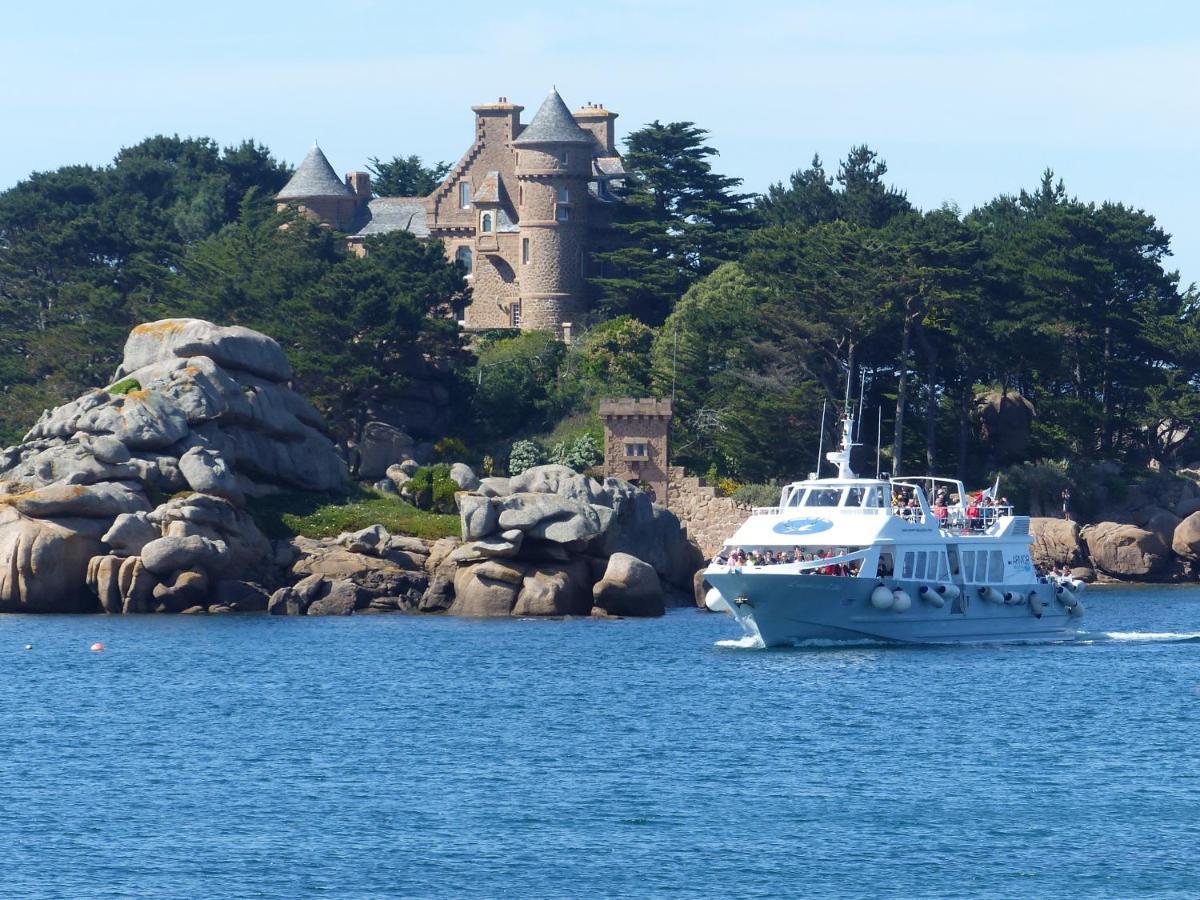 Studio Expose Plein Sud Vu Sur Le Port De Plaisance Perros-Guirec Bagian luar foto