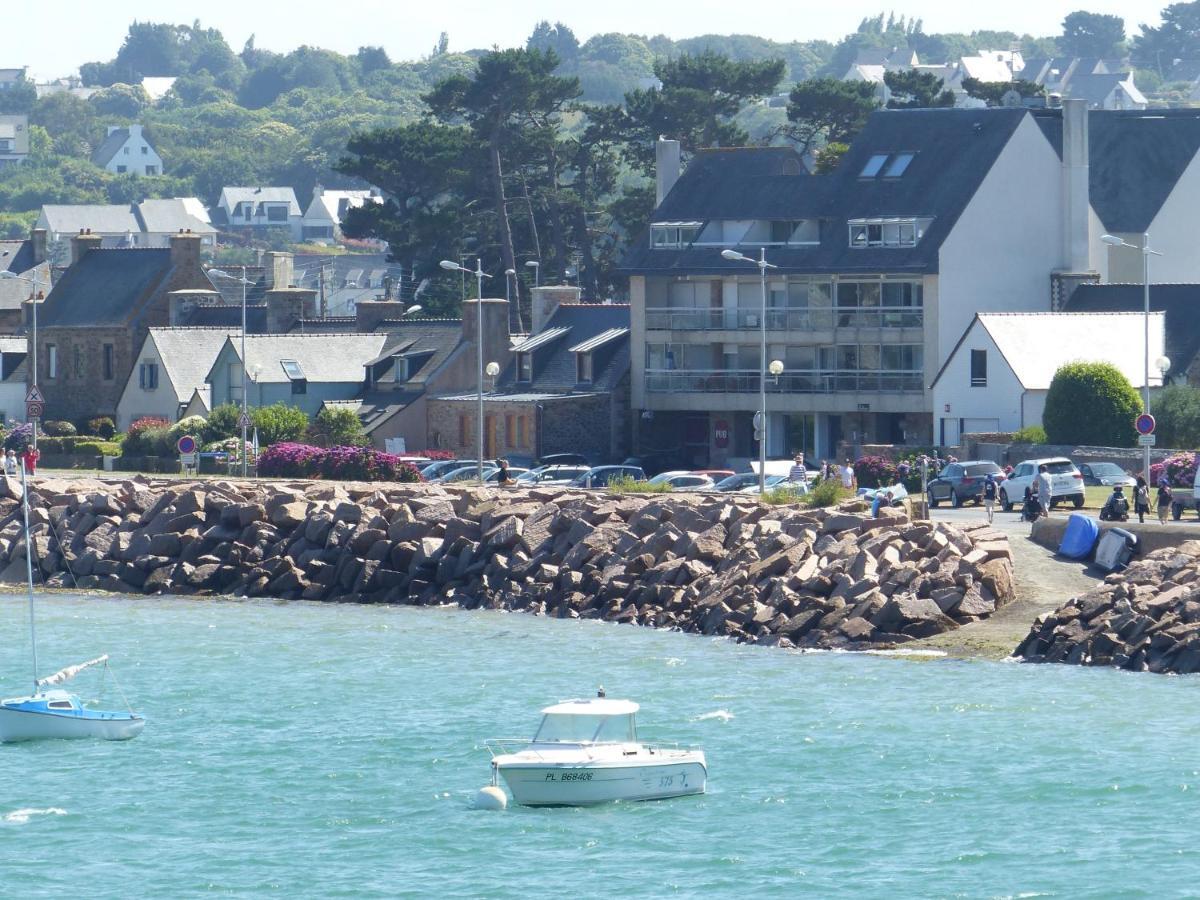 Studio Expose Plein Sud Vu Sur Le Port De Plaisance Perros-Guirec Bagian luar foto